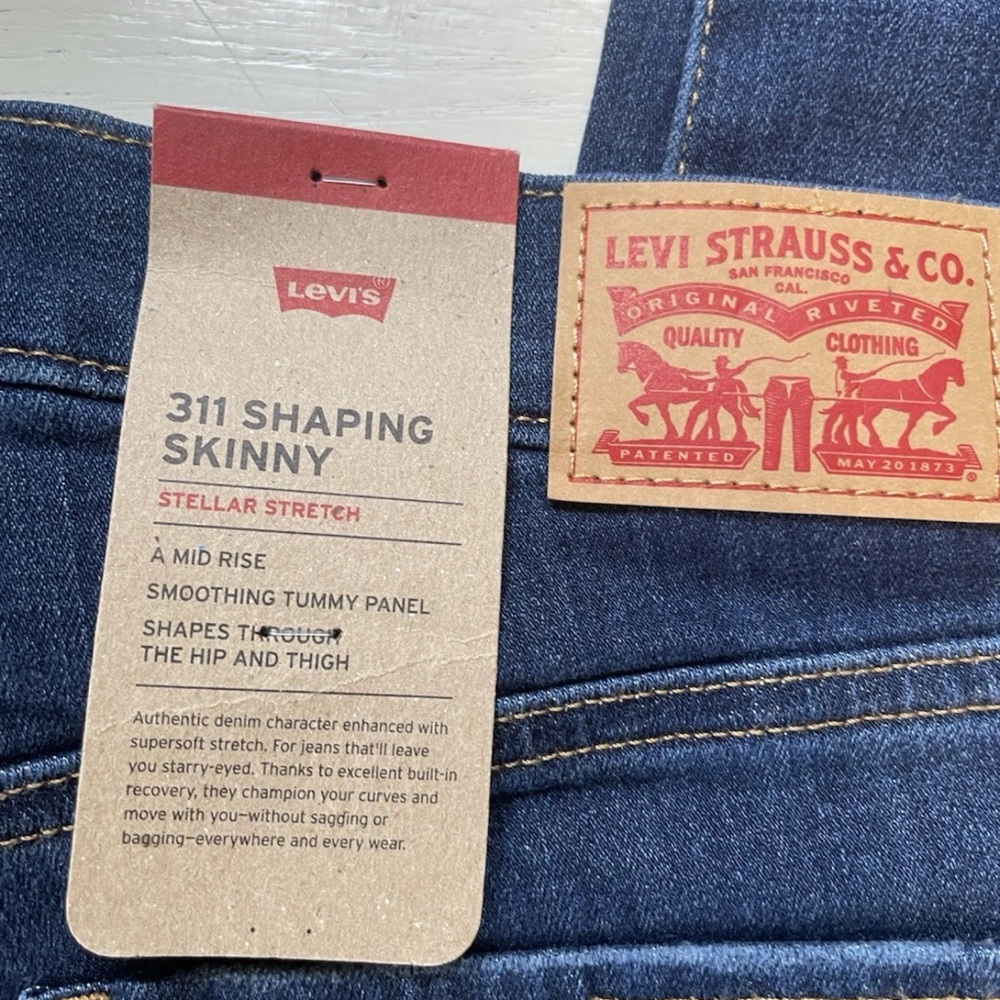 Levi's Women's 311 Shaping Skinny Jeans - Dark Blue